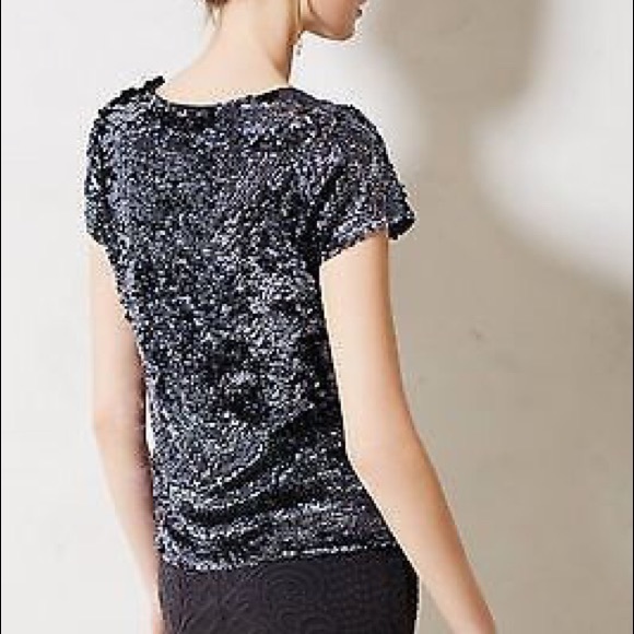 Anthropologie Leifsdottir sequin top - Picture 2 of 5